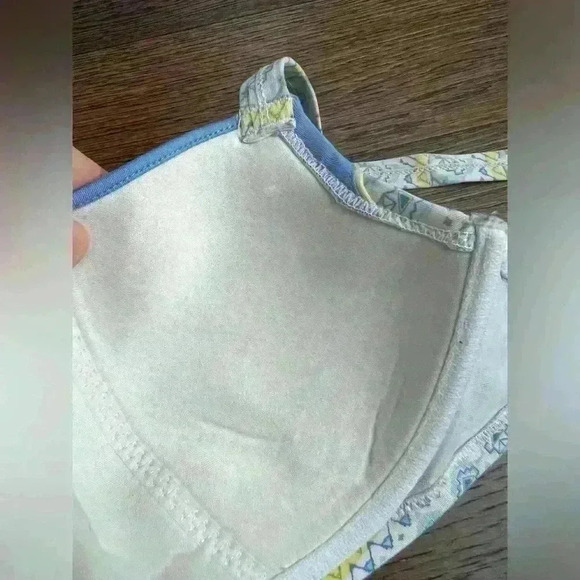 Change Women’s Blue Yellow Boho Bikini Beach Coastal Cute Swimsuit Top 32 - Picture 6 of 13